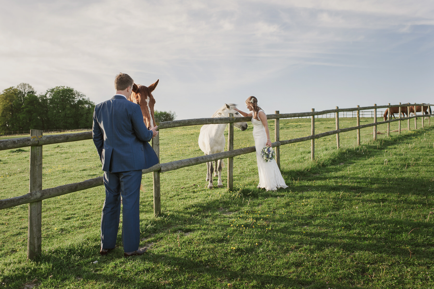 rustic Herons Farm wedding