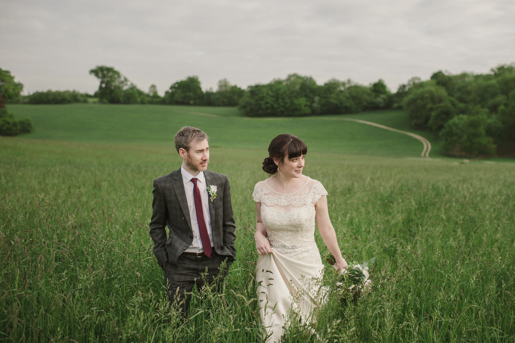rustic Herons Farm wedding