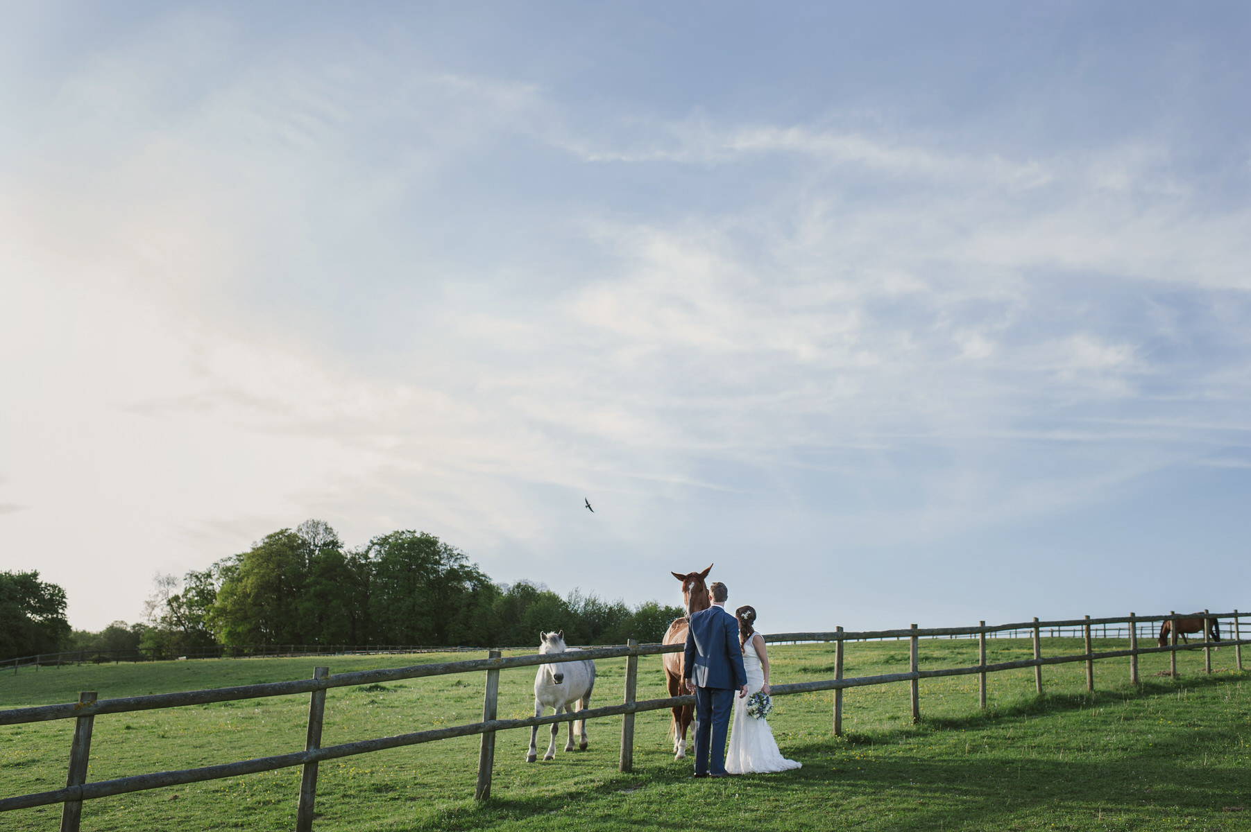rustic Herons Farm wedding