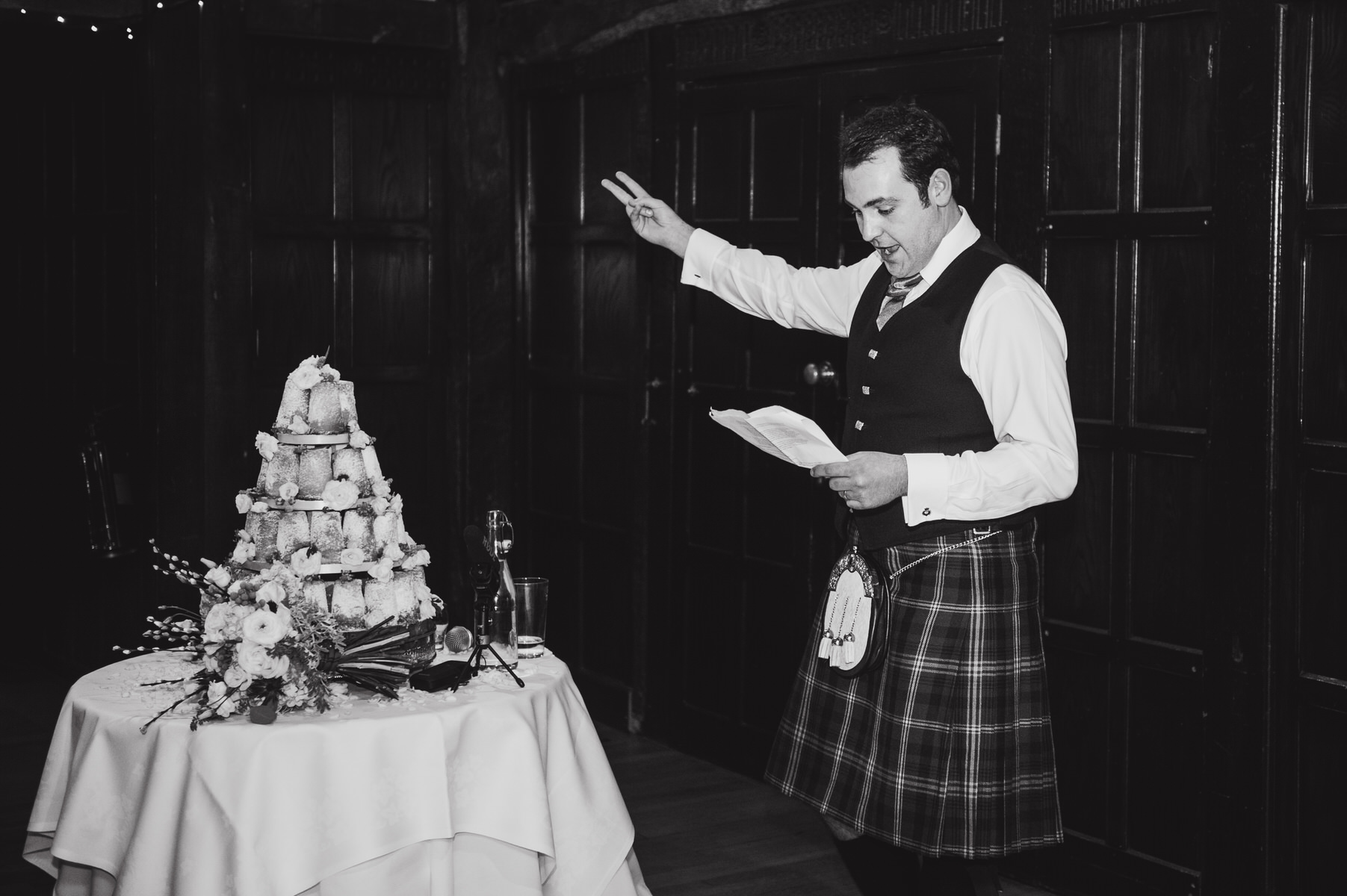 Great Fosters winter weddin