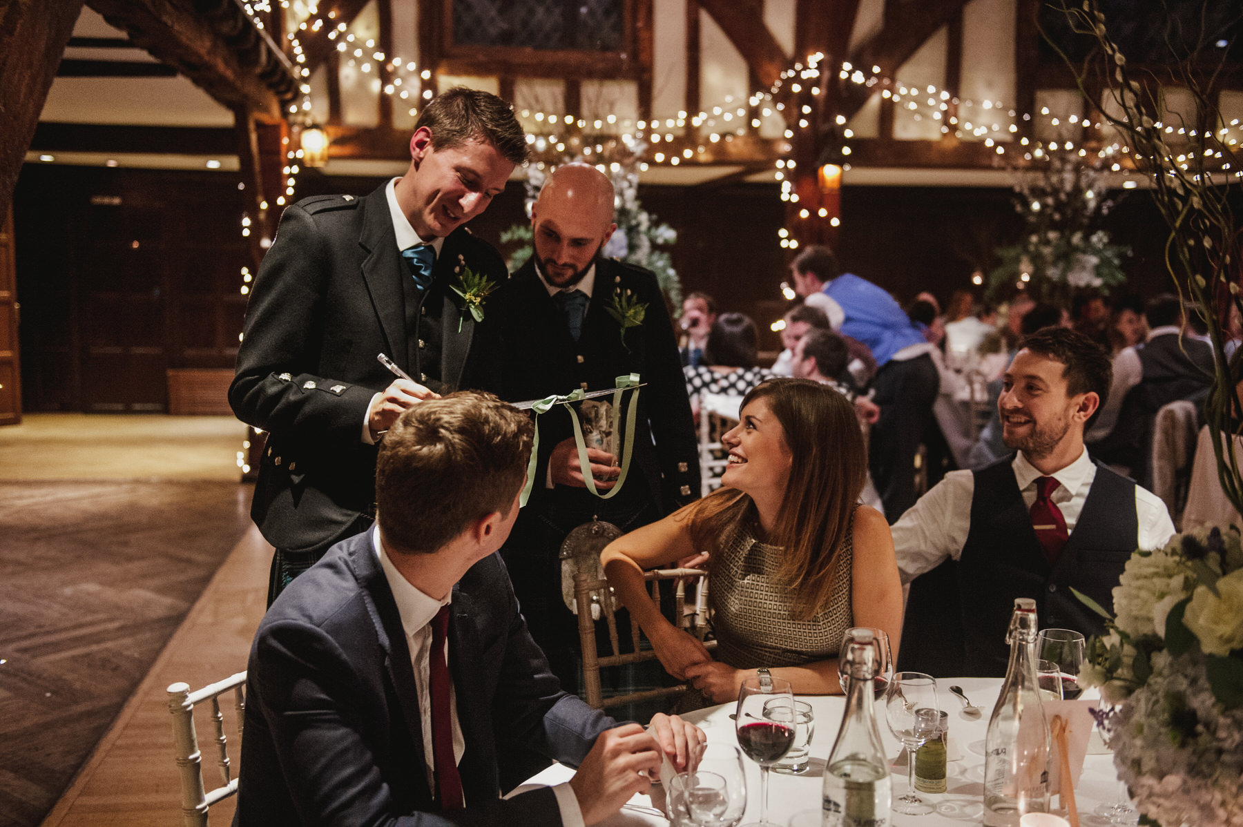 Great Fosters wedding speeches