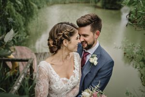 bride and groom Rumbolds Farm