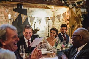 wedding speeches Rumbolds farm wedding